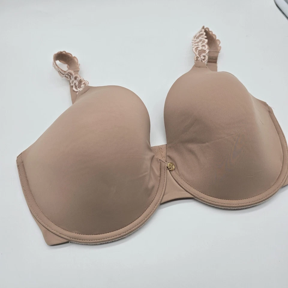 Sujetador Natori 32G Beige Contorno Con Aros Acolchado Cobertura Completa Correa de Encaje Nuevo sin Etiquetas Foto 2 de 4
