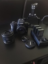 Canon EOS M5 with 15-45mm , 22mm Lens & Accessories.