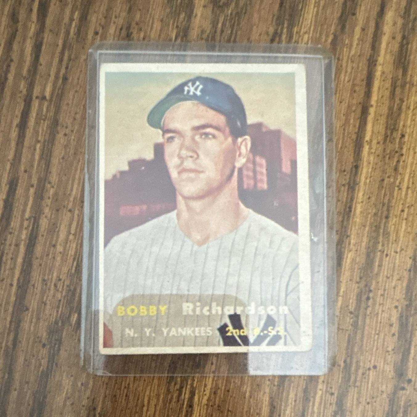 Topps Vintage Original Base 1957 Bobby Richardson #286 New York Yankees MLB
