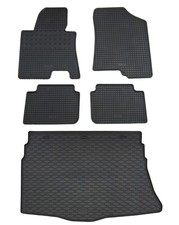 Gummi Fußmatten Kofferraumwanne für Hyundai i30 II GD 2012-2017 Gummimatten
