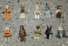 LEGO Star Wars Minifigure Lot #12 Ahsoka Battle Damage Darth Vader