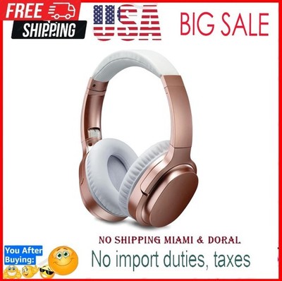 iLive Electronics Active Noise Cancellation Bluetooth Headphones, Adjustable