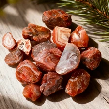 Raw Carnelian Stone Natural Red Agate Healing Gemstone Mineral Specimen Gifts