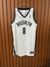 Deron Williams  Authentic Adidas Brooklyn Nets Mesh Rev30 Jersey Size Large