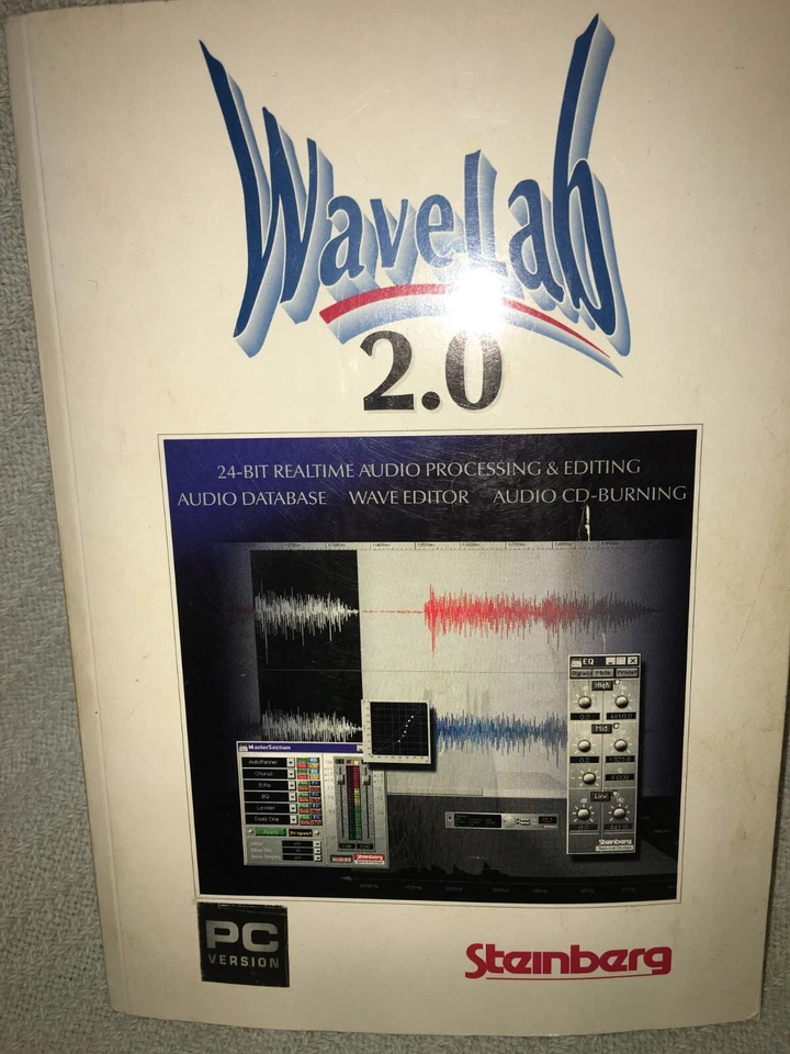 Steinberg Wavelab 2.0 PC Version Soft Back Book - Image 2 of 4