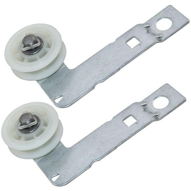 2Pack Dryer Idler Pulley with Bracket Assembly for Amana NED NGD YNED