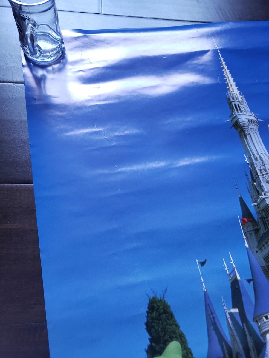 Rare Tokyo Disneyland 1983 Opening Year Character Poster