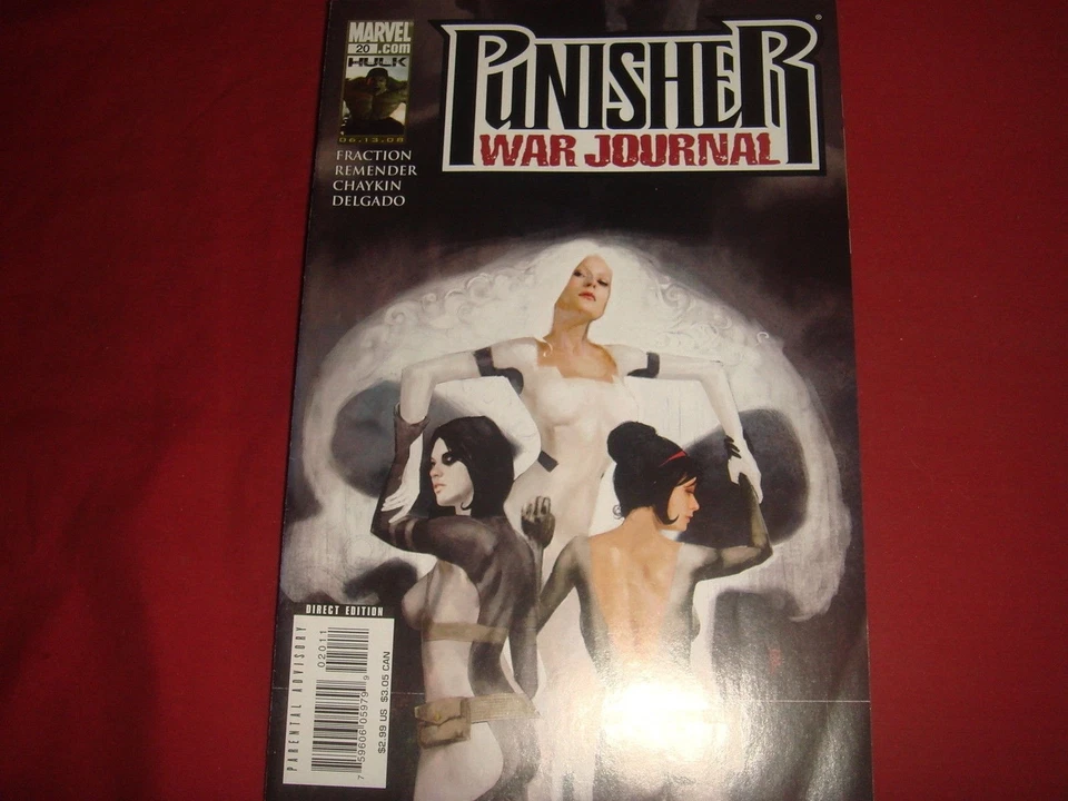 PUNISHER WAR JOURNAL #20 Marvel Comics 2008 Fraction Remender