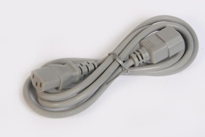 Verbindungskabel grau WELL SHIN 10A 250V WS-003 auf WS 002 Länge 1,80m
