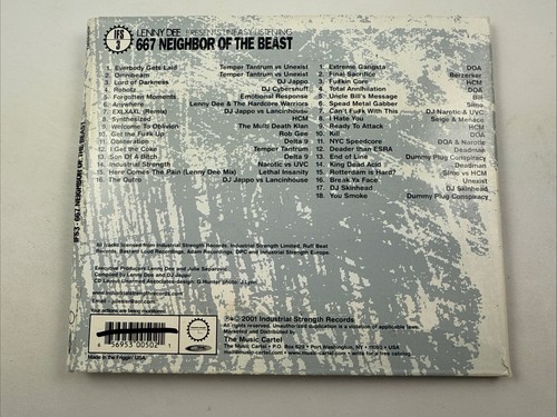 Lenny Dee Presents Uneasy Listening - 667 Neighbor Of The Beast - (2 CD, 2001) - Imagen 2 de 2