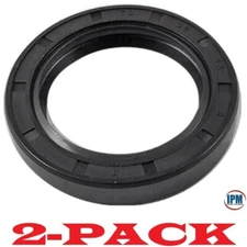 2-PACK! TC 15x25x7 Metric Oil Seal, Buna-N Dual Lip, W/Spring 15-25-7 (IPM) NEW!