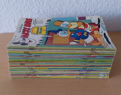 Micky Maus Jahrgang 1982, alle 52 Hefte in noch recht gutem Allgemeinzustand