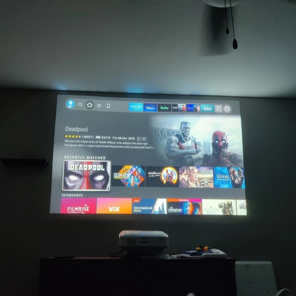 EPSON 470W SHORT THROW PROJECTOR - Image 3 of 4