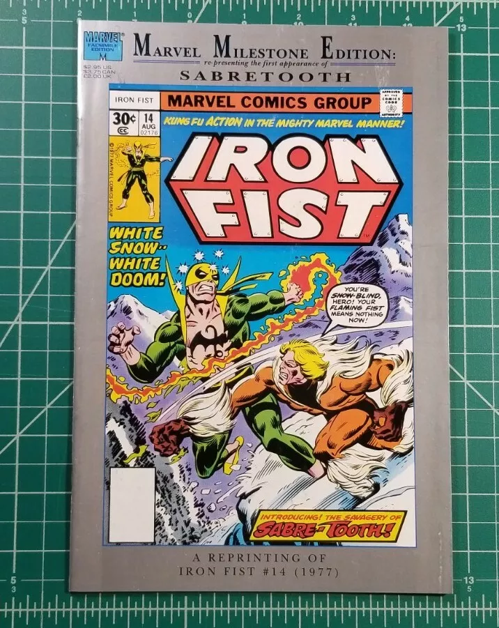 Iron Fist #14 - 1st App of Sabretooth (VF)