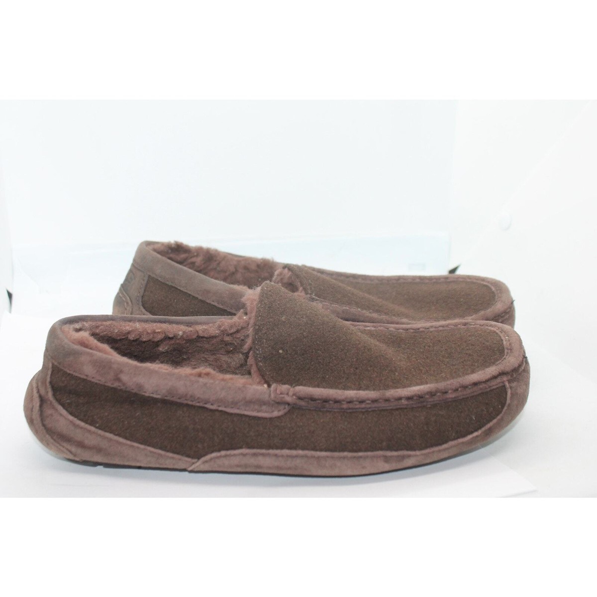 Ugg Brown Suede Ascot Loafers Men main image 3