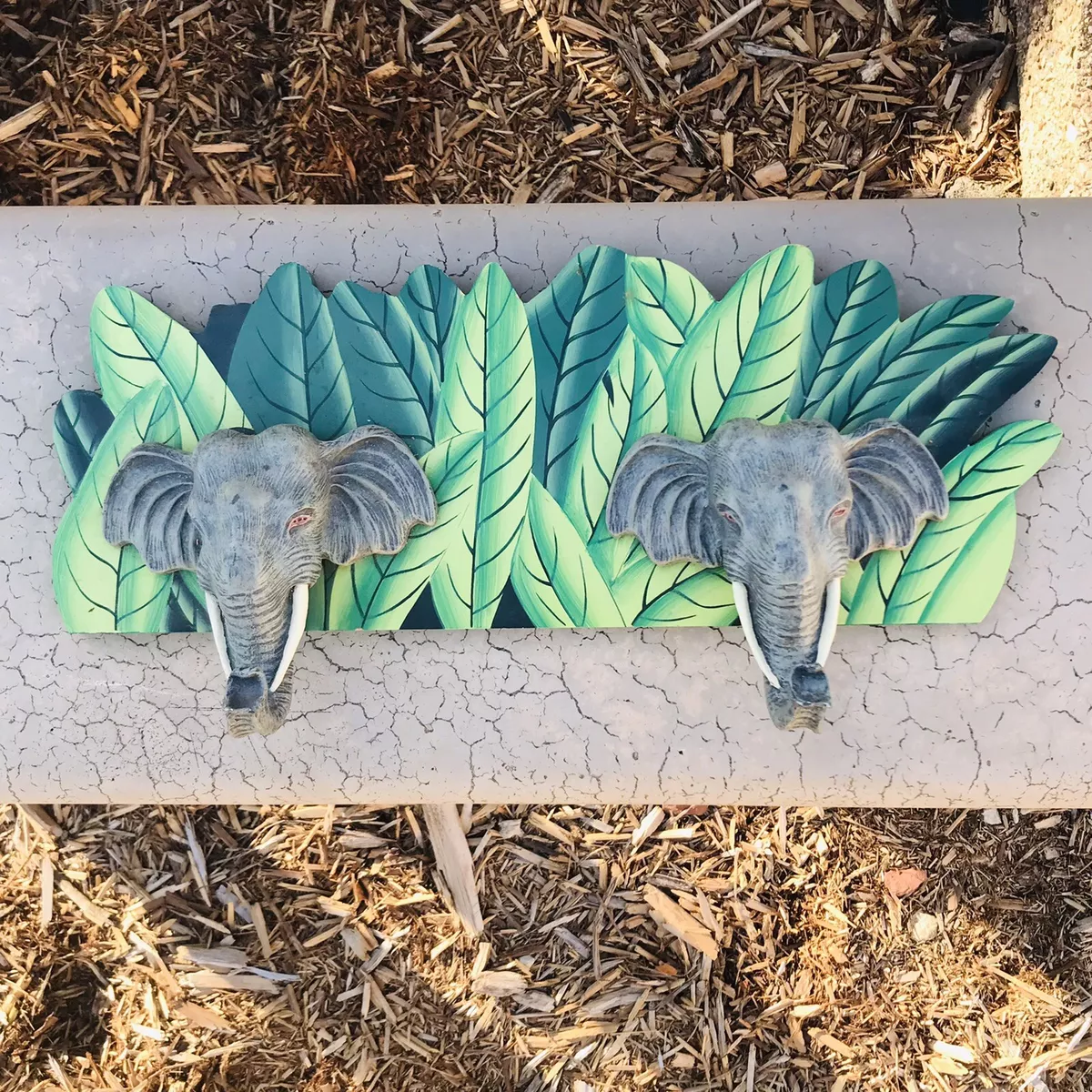 Elephant outlet coat rack