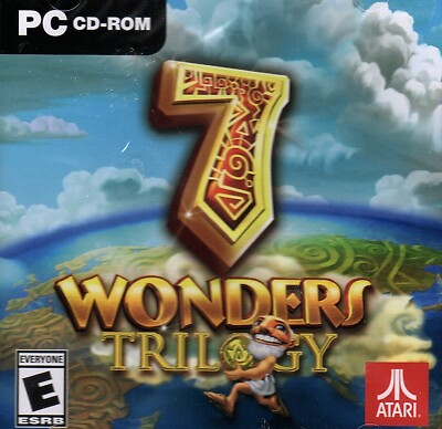 ATARI 7 Wonders Trilogy PC CD-ROM Game - NEW