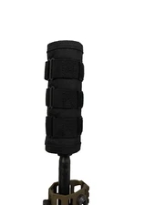 Suppressor/Silencer Cover BLACK 5.5 inch Non-Slip MAD  USA Made