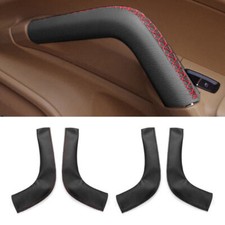 Mittelarmlehne Türgriff Handnähen Leder Lederbezug For Porsche Cayenne 2011-2016