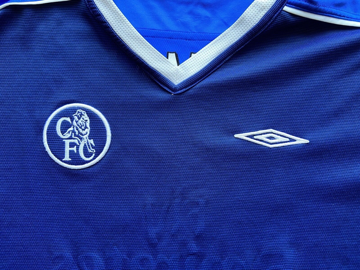 umbro Chelsea 04-05 ユニフォーム Didier Drogba Chelsea 04/05 Umbro Official Long Sleeve