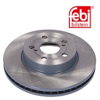 Febi Bilstein 2X Bremsscheiben Vorne BelüFtet Beschichtet FüR Toyota Yaris P21