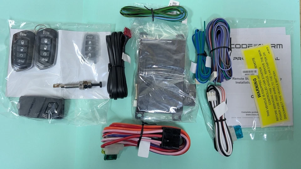 Code Alarm CARS REMOTE START MODULE & CA2LED5E 2 WAY LED RF KIT 2500 FT OF RANGE - Image 2 of 4