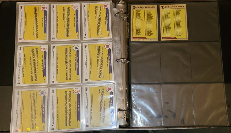 2020 TOPPS NOW TURN BACK THE CLOCK Complete Set Of 217 Cards. FREE SHIPPING! - Image 4 of 4