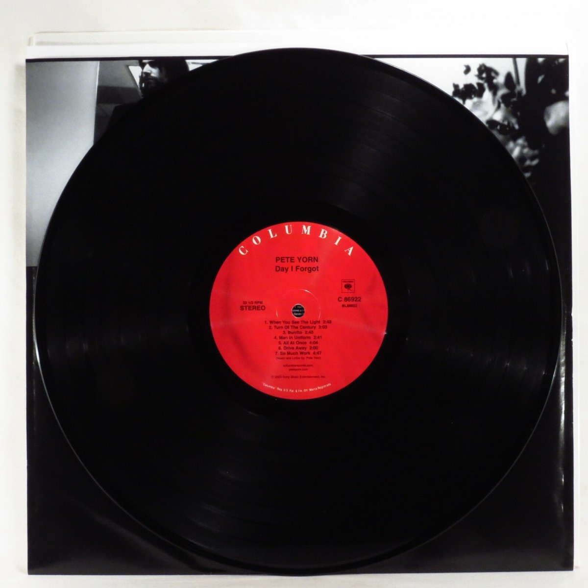 PETE YORN – Day I Forgot 2003 1st US Issue LP SIS w/ hype NM 