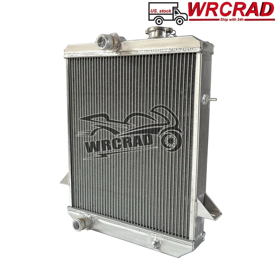 Radiador manual de refrigeración de aluminio completo para TRIUMPH TR4A 1965-1968 1966 1967 MT Foto 3 de 4