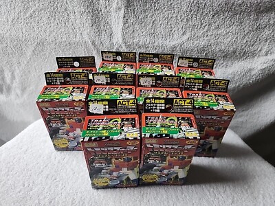 Transformers  G1 SCF ACT 4 Set of 10 Figures Unopened 