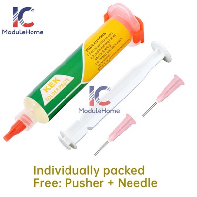 NC-559-ASM 10cc No-Clean Tacky Gel Solder Flux Low Temperature Solder Paste Flux