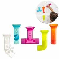Tomy Boon PIPES Building Bath Toy Bath Accessories For Babies - Box Damaged