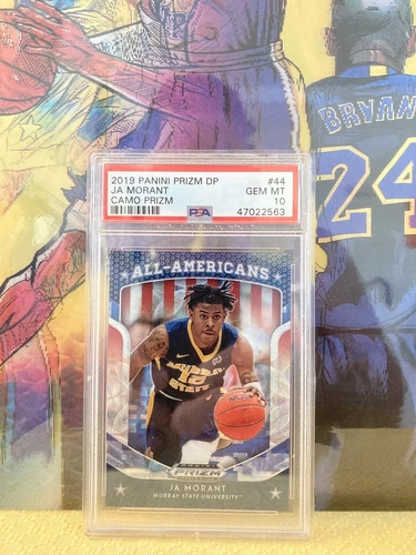 2019-20 Ja Morant RC Draft Picks Camo Prizm PSA 10 24/25 SSP !!!