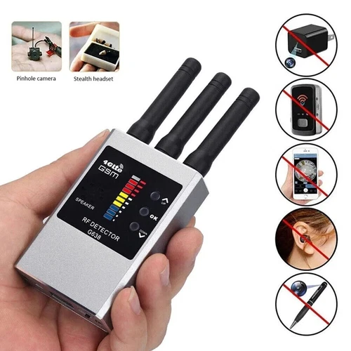 Anti-Spy Wireless RF Detector Camera GSM Bug GPS Tracker Finder Scanner Device