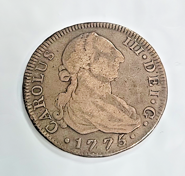 スペイン CAROLUS III 1776年  Carolus 111 *1776* 8 Reales - Spanish Empire Coins / Restrike - Etsy