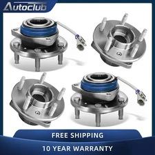 4pc Front and Rear Wheel Hub Bearing Assembly for Venture Montana Rendezvous AWD