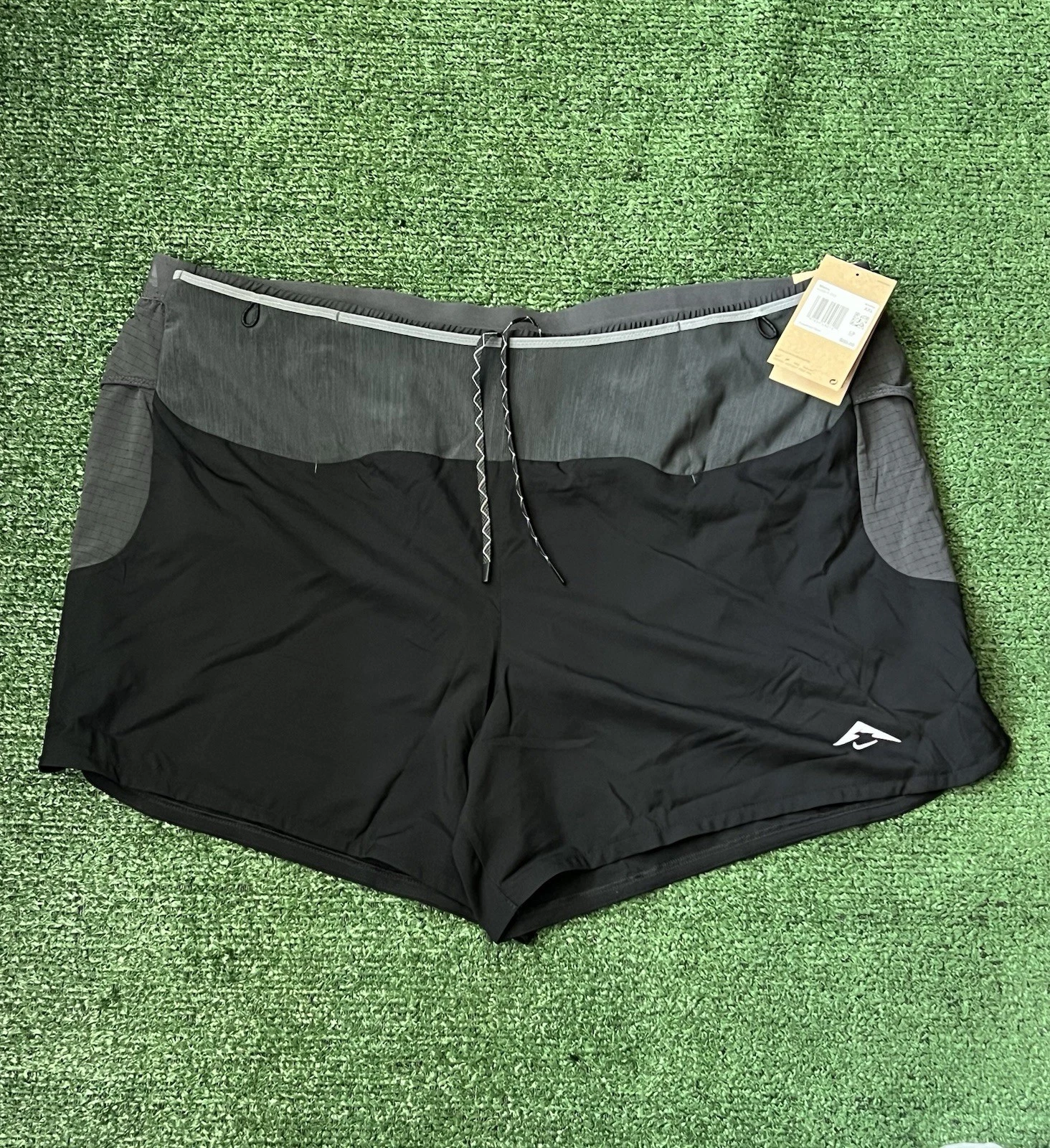 Nike Trail Second Sunrise 5" ADV Running Shorts Mens 2XL Black HJ3572-010