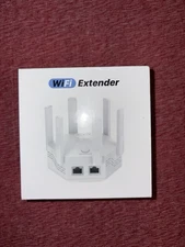 WiFi Extender 1200Mbps Dual Band WiFi Booster (5GHZ/2.4GHZ)