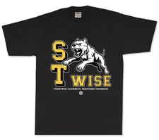 Streetwise SW ATHLETICS Graphic T-Shirt Black M-L-XL-2XL-3XL-4XL-5XL