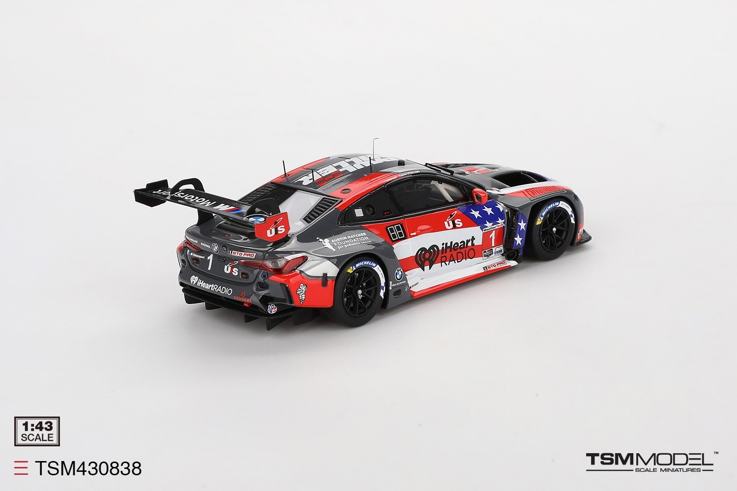 TSM-Model 1:43 BMW M4 GT3 #1 Paul Miller Racing 2024 IMSA Watkins Glen
