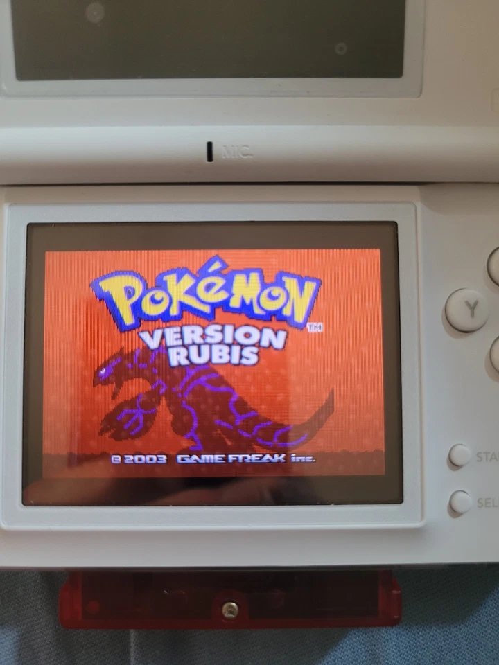 Jeux Pokémon Version Rubis Français Game Boy Advance Nintendo DS - Photo 2/2
