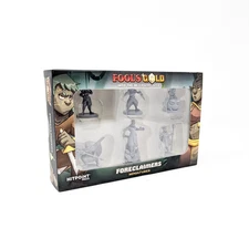 Fool's Gold Miniatures Set 8 Foreclaimers Board Game New