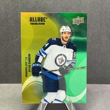 2022-23 Upper Deck Allure #SF-28 Dylan Samberg Color Flow Yellow-Green