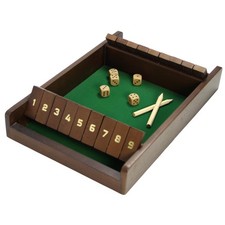 Wooden Shut the Box - International Games