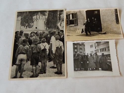Adolf Hitler Post Card + Original Pictures + Post Cards + Death Notice