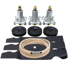 54" Lawnmower Deck Rebuild Kit for Husqvarna GT 2254 Lawn Tractor Spindles Blade