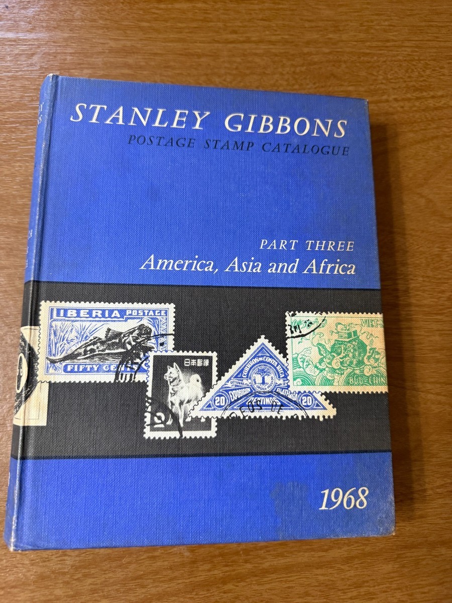 STANLEY GIBBONS POSTAGE STAMP CATALOGUE 1968 Part 3 America Asia