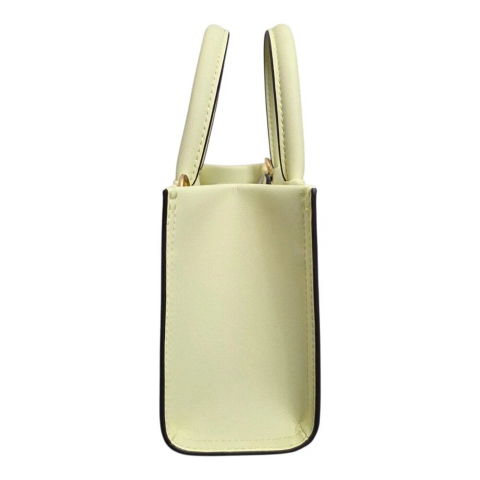 Bolso Bandolera Tory Burch Ella Mini Bio Ralladura de Limón Amarillo Foto 2 de 4