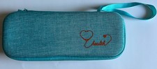 Stethoscope Case Travel Case Nurse Medical Storage Organizer Teal Zipper