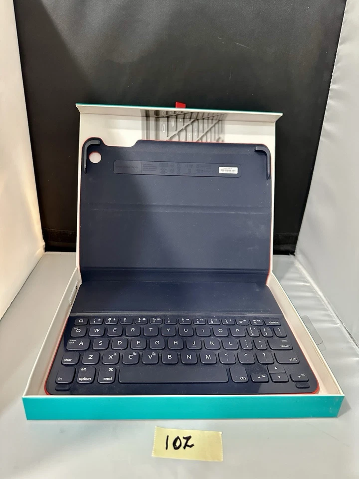 Logitech Ultrathin Portfolio Keyboard Folio Case for Apple iPad Air - Mars Red - Image 3 of 4